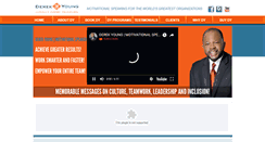 Desktop Screenshot of derekyoungspeaks.com